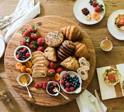 Open Box: Reclaimed Pine Trivet Top Lazy Susan