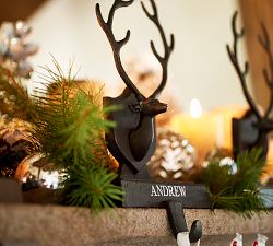 Deer Antler Stocking Holder