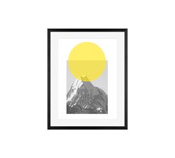 Here Comes the Sun Framed Print by Zlatka Paneva