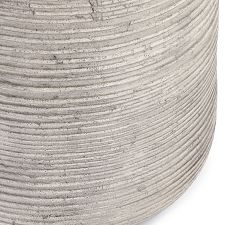 Mays Concrete Round Outdoor End Table (19")