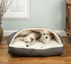 Luxury Microsuede Rectangle Pet Cave