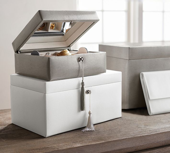 Mckenna Personalized Jewelry Box | Pottery Barn