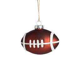 Mercury Glass Sports Ball Ornaments