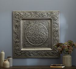 Decorative Metal Square Wall Art