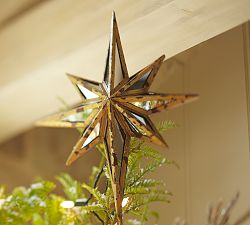Mirrored Star Tree Topper