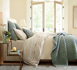 Nia Velvet Quilted Sham