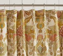 Cassandra Floral Sateen Shower Curtain