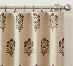 Elinor Floral Mughal Blackout Curtain