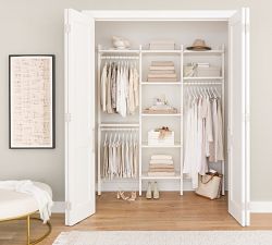 Essential Reach-In Closet by Hold Everything, 6' Hanging System with Shelves​