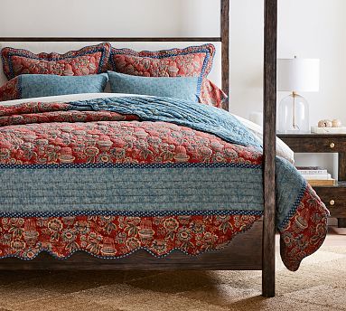 Bridget Handcrafted Reversible Quilt | Pottery Barn