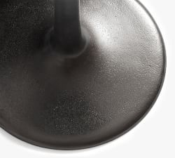 Open Box: Round Metal Drink Table (9.5")