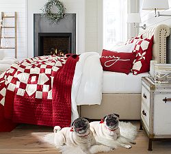 Patchwork Star Quilt &amp; Shams