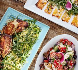 Cabana Outdoor Melamine Rectangular Serving Platter