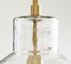 Open Box: Bridget Recycled Glass Pendant (8"-17")