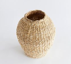 Abaca Handwoven Vase