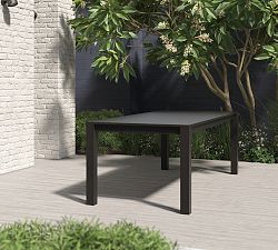 Cali Metal Rectangular Outdoor Dining Table (86.5")