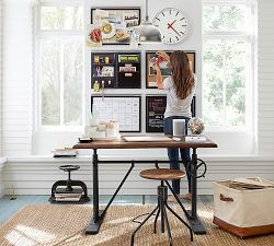 Carlo Canvas &amp; Leather Utility Basket