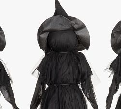 Lit Halloween Witches - Set of 3