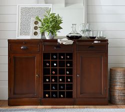 Modular Bar Buffet With Wine Grid (54")