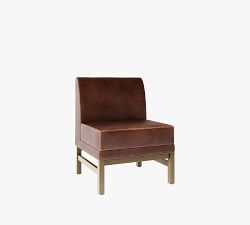 Nielson Leather Modular Banquette