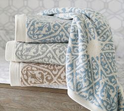 Penny Jacquard Organic Towel