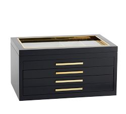 Open Box: Stella Jewelry Boxes - Black