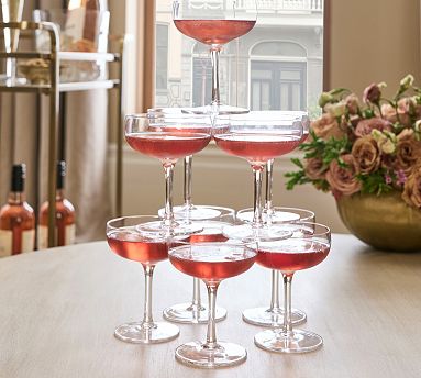 Champagne Tower 10-Piece Set | Pottery Barn