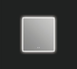 Damian Rectangular Lighted LED Mirror