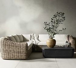 Dunemere Woven 3-Piece Outdoor Sectional (121.5")