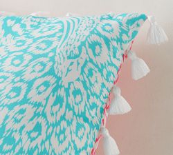 Outdoor Lilly Pulitzer Printed Pillow - Pineapple Party