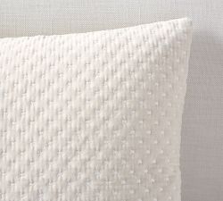 Stonewashed Cross-Stitched Pillow Cover