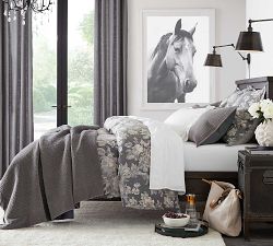 Velvet Channel Quilted Sham