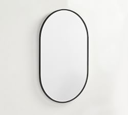 Open Box: Vintage Pill Shaped Mirror
