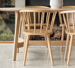 Colin Oval Dining Table (76"- 98.5")