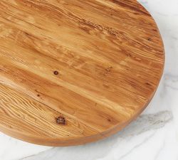 Open Box: Reclaimed Pine Trivet Top Lazy Susan