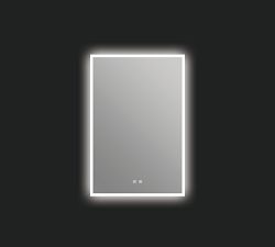 Damian Rectangular Lighted LED Mirror
