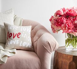 Love is Love Sentiment Pillow Cover