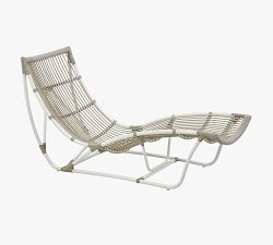Michelangelo Rattan Outdoor Single Chaise Lounge