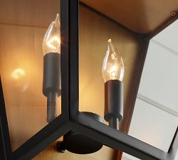 Prescott Outdoor Metal Sconce (15")