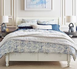 Ruched Paisley Quilt &amp; Shams