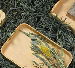 Tripoli Handcrafted Footed Tray