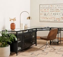 Harmon File Cabinet with Shelves