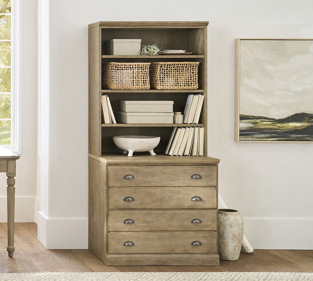 Printers Storage Bookcase (32") by Pottery Barn