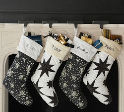 The Emily &amp; Meritt Black &amp; White Stockings