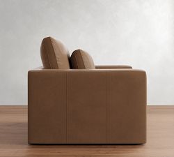 Westwood Square Arm Deep Seat Leather Chair