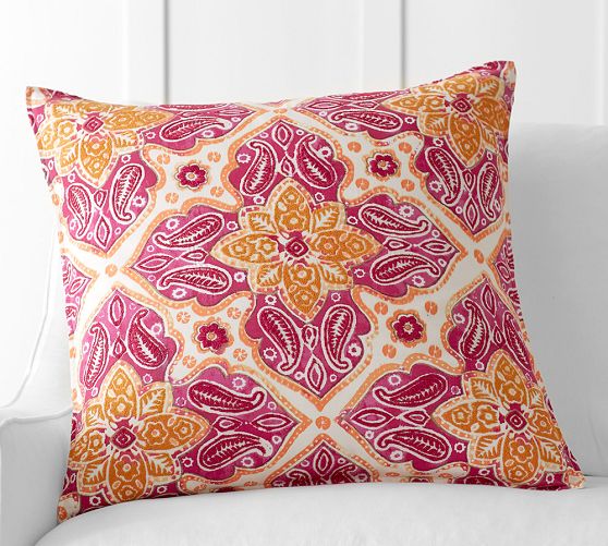 Belle Embroidered Pillow Cover