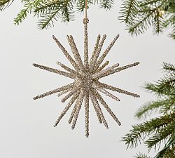 Glitter Starburst Ornament