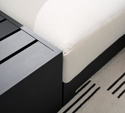 Malibu Metal Platform Modular Outdoor Side Table (33")