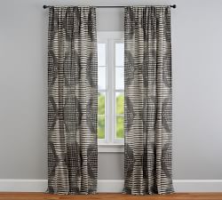 Open Box:  Shibori Diamond Curtain