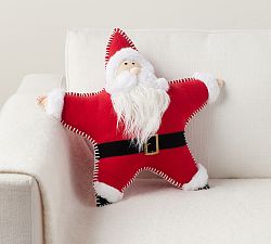 Santa Star Shaped Pillow